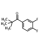 CAS#: 898789-74-7, 1-(3,4-Difluorophenyl)-2,2-dimethyl-1-propanone