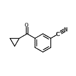 CAS#: 898789-86-1, 3-(Cyclopropylcarbonyl)benzonitrile