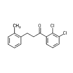 CAS#: 898789-93-0, 1-(2,3-Dichlorophenyl)-3-(2-methylphenyl)-1-propanone