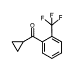 CAS#: 898790-12-0, Cyclopropyl[2-(trifluoromethyl)phenyl]methanone