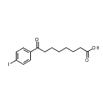 CAS#: 898790-98-2, 8-(4-Iodophenyl)-8-oxooctanoic acid