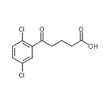 CAS#: 898791-29-2, 5-(2,5-Dichlorophenyl)-5-oxopentanoic acid