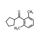 CAS#: 898791-52-1, Cyclopentyl(2,6-dimethylphenyl)methanone