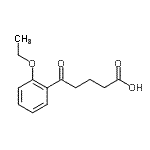 CAS 登录号：898791-59-8， 5-(2-乙氧基苯基)-5-氧代戊酸