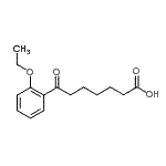 CAS 登录号：898791-63-4， 7-(2-乙氧基苯基)-7-氧代庚酸