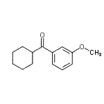 CAS#: 898792-05-7, Cyclohexyl(3-methoxyphenyl)methanone