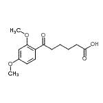 CAS#: 898792-37-5, 6-(2,4-Dimethoxyphenyl)-6-oxohexanoic acid