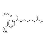 CAS#: 898792-39-7, 7-(2,4-Dimethoxyphenyl)-7-oxoheptanoic acid
