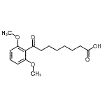 CAS 登录号：898792-53-5， 8-(2,6-二甲氧基苯基)-8-氧代辛酸