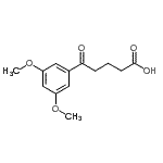 CAS#: 898792-55-7, 5-(3,5-Dimethoxyphenyl)-5-oxopentanoic acid