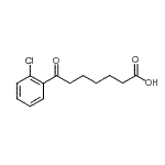 CAS#: 898792-63-7, 7-(2-Chlorophenyl)-7-oxoheptanoic acid