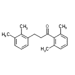 CAS 登录号：898792-80-8， 3-(2,3-二甲基苯基)-1-(2,6-二甲基苯基)-1-丙酮