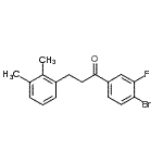 CAS#: 898792-89-7, 1-(4-Bromo-3-fluorophenyl)-3-(2,3-dimethylphenyl)-1-propanone