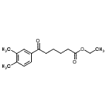 CAS 登录号：898793-09-4， 乙基6-(3,4-二甲基苯基)-6-氧代己酸酯