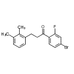 CAS#: 898793-13-0, 1-(4-Bromo-2-fluorophenyl)-3-(2,3-dimethylphenyl)-1-propanone