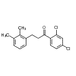 CAS 登录号：898793-25-4， 1-(2,4-二氯苯基)-3-(2,3-二甲基苯基)-1-丙酮