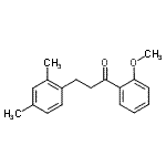 CAS 登录号：898793-59-4， 3-(2,4-二甲基苯基)-1-(2-甲氧基苯基)-1-丙酮