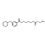 CAS#: 898793-85-6, Ethyl 8-oxo-8-[3-(1-piperidinylmethyl)phenyl]octanoate