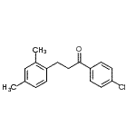 CAS 登录号：898793-93-6， 1-(4-氯苯基)-3-(2,4-二甲基苯基)-1-丙酮