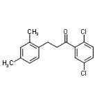 CAS 登录号：898794-48-4， 1-(2,5-二氯苯基)-3-(2,4-二甲基苯基)-1-丙酮