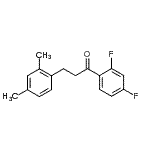 CAS#: 898794-54-2, 1-(2,4-Difluorophenyl)-3-(2,4-dimethylphenyl)-1-propanone