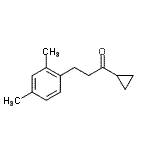CAS 登录号：898794-64-4， 1-环丙基-3-(2,4-二甲基苯基)-1-丙酮
