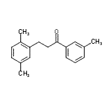 CAS 登录号：898794-76-8， 3-(2,5-二甲基苯基)-1-(3-甲基苯基)-1-丙酮