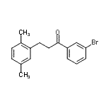 CAS#: 898795-02-3, 1-(3-Bromophenyl)-3-(2,5-dimethylphenyl)-1-propanone