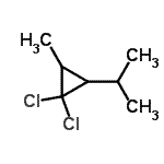 CAS 登录号：89891-44-1， 1,1-二氯-2-异丙基-3-甲基环丙烷