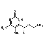 CAS#: 89897-53-0, Ethyl 5,6-diamino-2-oxo-2,3-dihydro-4-pyrimidinecarboxylate