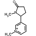 CAS#: 89932-52-5, 1-Methyl-3-(1-methyl-5-oxo-2-pyrrolidinyl)pyridinium