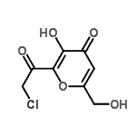 CAS 登录号：89938-66-9， 2-(氯乙酰基)-3-羟基-6-(羟基甲基)-4H-吡喃-4-酮
