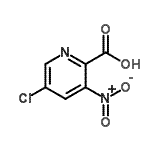 CAS#: 899423-94-0, 5-Chloro-3-nitro-2-pyridinecarboxylic acid