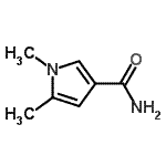 CAS#: 89943-18-0, 1,5-Dimethyl-1H-pyrrole-3-carboxamide