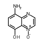 CAS#: 899449-31-1, 8-Amino-5-quinoxalinol 4-oxide