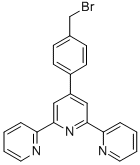 CAS 登录号：89972-78-1， 4'-[4-(溴甲基)苯基]-2,2':6',2''-三联吡啶