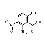CAS#: 89977-14-0, 2-Amino-6-methyl-3-nitrobenzoic acid