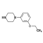 CAS#: 89989-06-0, 1-(3-Ethoxyphenyl)piperazine