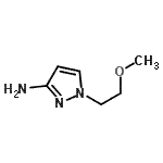 CAS 登录号：899899-20-8， 1-(2-甲氧基乙基)-1H-吡唑-3-胺