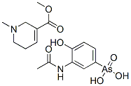 CAS#: 900-77-6, Methyl 1,2,5,6-tetrahydro-1-methylnicotinate mono[(3-acetamido-4-hydroxyphenyl)arsonate]