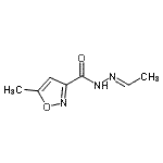 CAS#: 90000-70-7, N'-[(1E)-Ethylidene]-5-methyl-1,2-oxazole-3-carbohydrazide