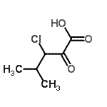 CAS#: 90012-66-1, 3-Chloro-4-methyl-2-oxopentanoic acid