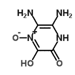 CAS#: 900140-70-7, 5,6-Diamino-3-hydroxy-2(1H)-pyrazinone 4-oxide