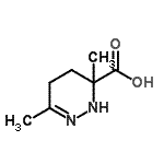 CAS#: 90048-20-7, 3,6-Dimethyl-2,3,4,5-tetrahydro-3-pyridazinecarboxylic acid