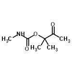 CAS#: 90049-04-0, 2-Methyl-3-oxo-2-butanyl methylcarbamate