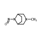 CAS#: 90049-30-2, 3-Methyl-8-nitroso-3,8-diazabicyclo[3.2.1]octane