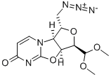 CAS#: 900513-68-0, 6alpha-Deoxy-6alpha-Azido-4alpha-Deoxy-4alpha-(Uracil-1-Yl)-2,3alpha:2alpha,5alpha-Dianhydro-L-Altrofuranose Dimethyl Acetal