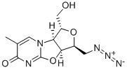 CAS#: 900513-69-1, 1alpha-Deoxy-1alpha-Azido-4alpha-Deoxy-4alpha-(Thymin-1-Yl)-2,3alpha:2alpha,5alpha-Dianhydro-L-Altritol