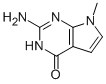 CAS#: 90065-66-0, 2-Amino-3,7-Dihydro-7-Methyl-4H-Pyrrolo[2,3-d]Pyrimidin-4-One