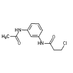CAS 登录号：900711-15-1， N-(3-乙酰氨基苯基)-3-氯丙酰胺